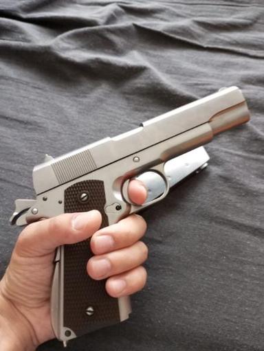 WE COLT 1911 SILVER Airsoft Tabanca (SIFIR)