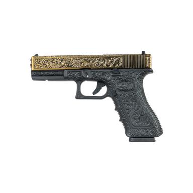 We Glock 17 Ivory Gravürlü Airsoft Tabanca