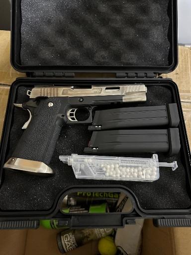 WE Hi-Capa Force 5.1 SV Trexx TERTEMİZ 1 kez kullanıldı 