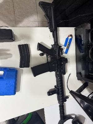 ASG Armalite Airsoft Tüfek Militagear Kitli