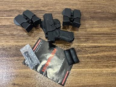 WE Glock-19 Gen4 Siyah Airsoft Tabanca + 4 şarjör